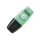 Mintgrüner Textmarker von Boss Mini Pastellove 2.0 mit softer Spitze und trendigem Design.