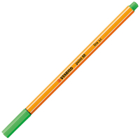 Hellgrüner Fineliner mit Metallspitze und...