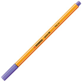 Lila Fineliner Point 88 mit feiner Spitze für präzises Schreiben und Zeichnen.