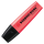 Roter Textmarker von Boss Original mit Keilspitze und leuchtender Farbe.