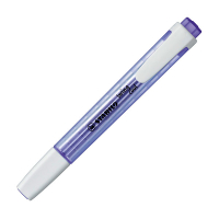 Lavendelfarbener Textmarker mit ergonomischem Design und...