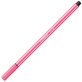 Rosa Filzstift Pen 68 mit robuster Spitze und intensiver Farbe.