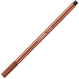 Roter Filzstift Pen 68 mit stabiler Spitze und intensiver Farbabgabe.