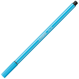 Aktiver Filzstift in Azurblau mit robuster Spitze und intensiver Farbabgabe.