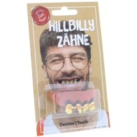Hillbilly Zähne Scherzartikel aus Kunststoff...