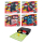 Buntes Pokémon Bandolier Set mit sortierten Pokémon-Figuren und verstellbarem Schultergurt.