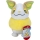 Pikachu Plüschtier aus Polyester in gelber Farbe mit roten Wangen und schwarzen Ohren