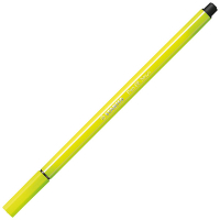 Neongelber Filzstift Pen 68 mit Stiftspitze und...