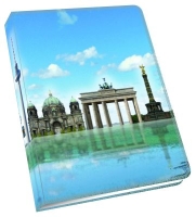Notizbuch A5 mit Berlin-Karo-Design, 64 Blatt und...