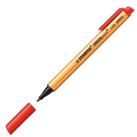 Roter Filzschreiber Greenpoint mit ergonomischem Griff...