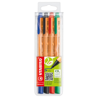 Filzschreiber Greenpoint 4E Etui mit 4 Stiften in...