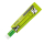 Grüner Textmarker von Boss mit Nachfüllsystem und breiter Spitze.