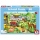 100-teiliges Puzzle Fröhlicher Bauernhof mit buntem Motiv und stabiler Kartonqualität.