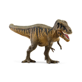 Dinosaurierfigur Tarbosaurus von Schleich, 13 cm groß, detailgetreu und handbemalt.