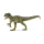 Dinosaurier-Figur Monolophosaurus von Schleich, detailgetreu gestaltet und 8,6 cm groß.