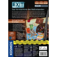 Exit - Das Spiel: Das Vermächtnis - Spannendes Escape Room-Spiel im Kosmos-Design mit kniffligen Rätseln und geheimnisvollem Setting