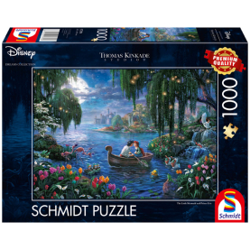 Puzzle von Disney Arielle, die Meerjungfrau und Prinz Eric mit 1000 Teilen.