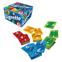 Blau-grünes Kartenspiel Ligretto mit 160 Karten und...