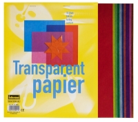 Transparentpapier A5 mit 10 bunten Blättern für...