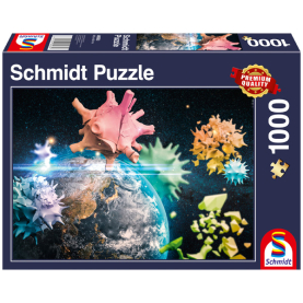 1000-teiliges Puzzle Planet Erde mit detailreicher Darstellung und hochwertiger Verarbeitung.