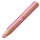 Rosa Multifunktions-Buntstift Woody mit 3-in-1-Funktion (Buntstift, Aquarellstift, Wachsmalstift).