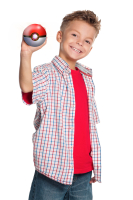 Weißes T-Shirt mit Pokemon Trainer GUESS Kanto Edition Print und Rundhalsausschnitt