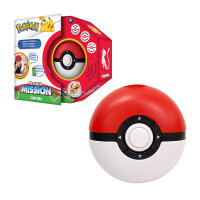 Blaues Baumwoll-T-Shirt mit Rundhalsausschnitt und...