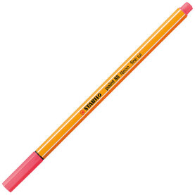 Neonroter Fineliner Point 88 für präzises Schreiben und Zeichnen.