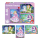 Puzzle mit Prinzessin, Fee und Meerjungfrau Motiven, 3x48 Teile.