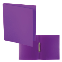 Lila Ringbuch A4 aus Polypropylen mit 2 Ringen und 20mm...
