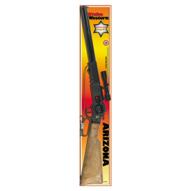 Spielzeuggewehr Arizona mit 8 Schuss, realistischem Design und sicheren Softkugeln.