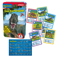 Dinosaurier Kartenspiel mit realistischen Abbildungen und...