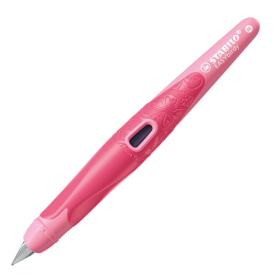 Rosa Schulfüller Easybirdy 3D Wildlife RH-A mit Wildtiere-Motiven und ergonomischem Design.