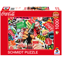 Puzzle Coca-Cola Is it mit 1000 Teilen, nostalgisches...