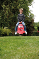 Idena Sprungball Happy Face rot Ø45-50cm