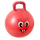 Idena Sprungball Happy Face rot Ø45-50cm
