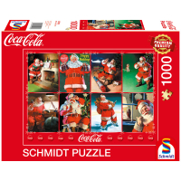 Puzzle mit 1000 Teilen und Motiv des Coca-Cola...