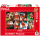 Puzzle mit 1000 Teilen und Motiv des Coca-Cola Weihnachtsmanns.