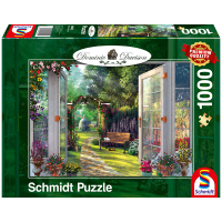 Puzzle Verwunschener Garten mit 1000 Teilen, detailreiche...