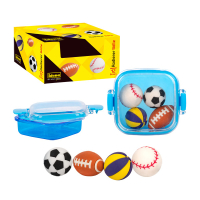 Radierer Bälle im 4er-Pack, ideal für...