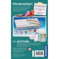 Mineralien-Experimentierkasten mit verschiedenen...