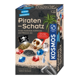Experimentierkasten Piraten Schatz von Kosmos mit spannenden Übungen und Anleitungen für kleine Entdecker.