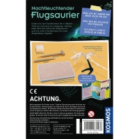 Experimentierkasten für Flugsaurier-Fossilien mit realistischen Modellen und spannender Anleitung.