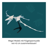 Experimentierkasten für Flugsaurier-Fossilien mit realistischen Modellen und spannender Anleitung