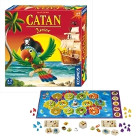 Familienspiel Die Siedler von Catan Junior mit bunten...