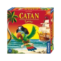 Familienspiel Die Siedler von Catan Junior mit bunten Spielsteinen und kinderfreundlichem Gameplay