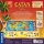 Familienspiel Die Siedler von Catan Junior mit bunten Spielsteinen und kinderfreundlichem Gameplay.
