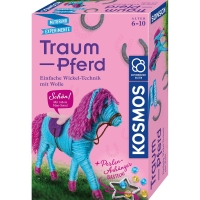 Experimentierkasten Kosmos Traumpferd mit vielseitigen Mitbringexperimenten für Kinder.