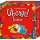 Spannendes Gesellschaftsspiel Ubongo Junior mit kniffligen Rätseln und bunt gestalteten Spielplättchen.