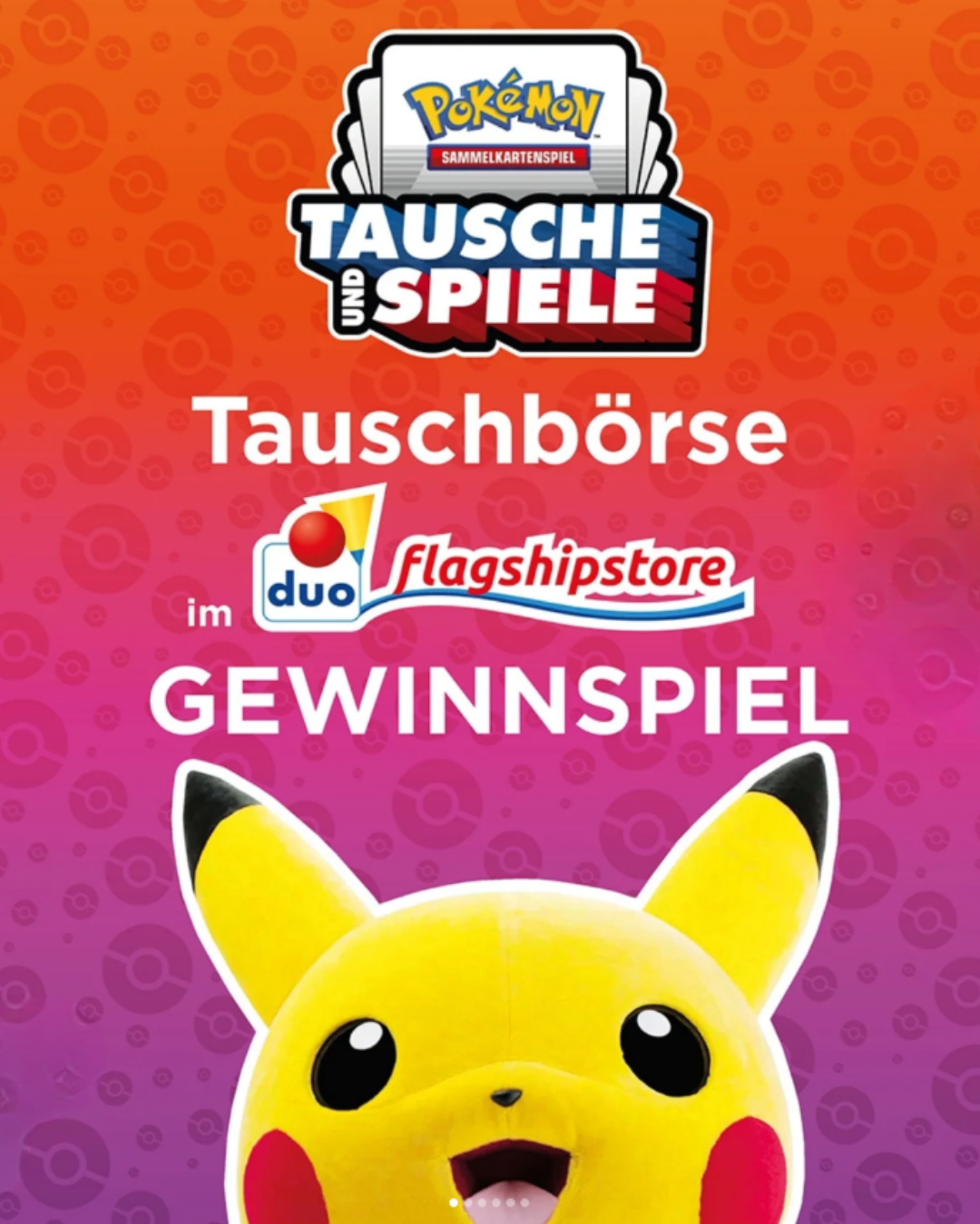 Instagram-Gewinnspiel zur Pokémon Tauschbörse